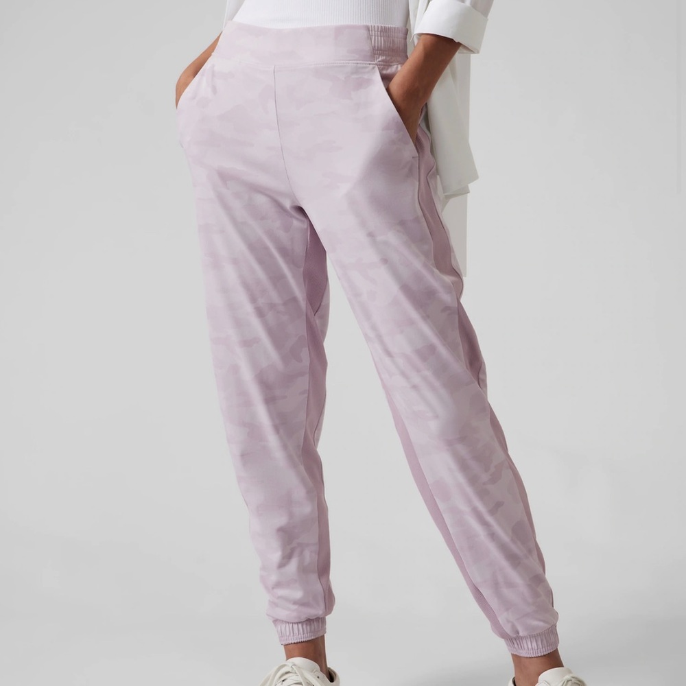 Athleta Camo Lined Joggers